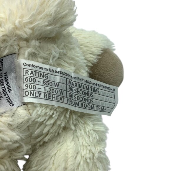 Intelex Warm & Cosy Microwaveable Plush Puppy Dog Organic Seeds Lavender Scent - Picture 4 of 8